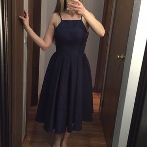 Gorgeous navy A-line dress size 4